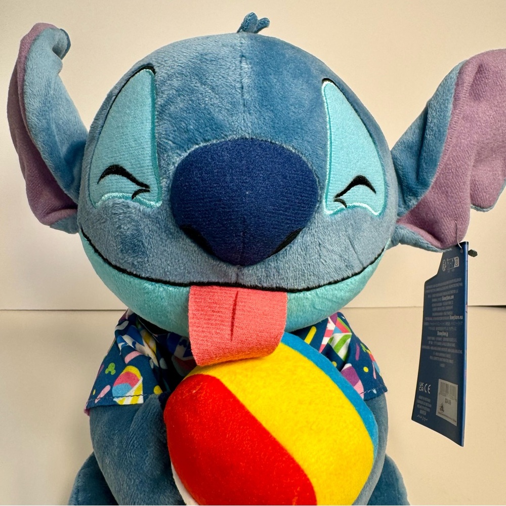 NWT. Disney Stitch Attacks Snacks Plush – Shaved Ice. Approx. 12”H. stitch aloha - Picture 2 of 14